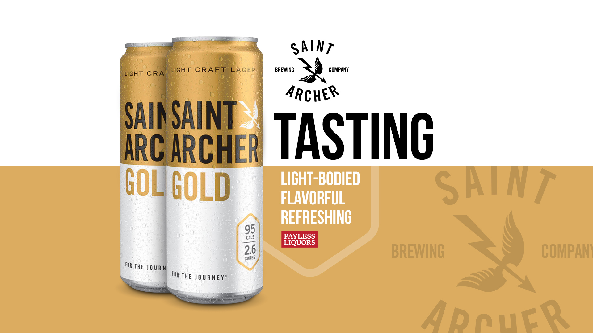 Saint Archer Gold Tasting